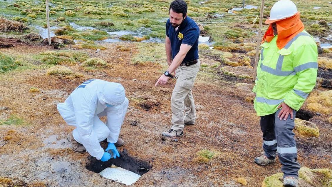 Investigan contaminación por combustible en el Parque Nacional Lauca