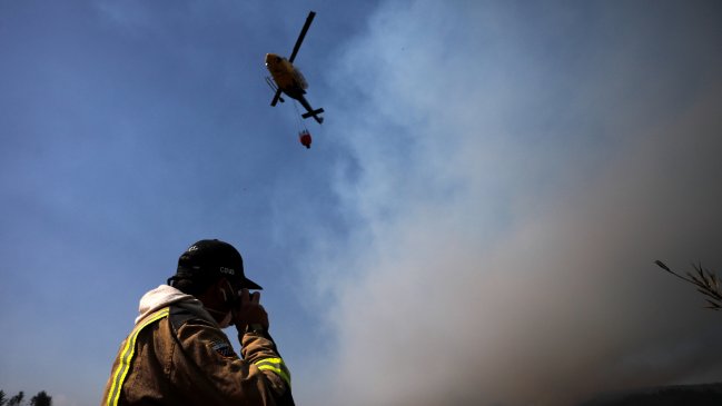 Conaf: Si hay intensidad calórica como las del incendio de Santa Olga, los recursos siempre serán escasos