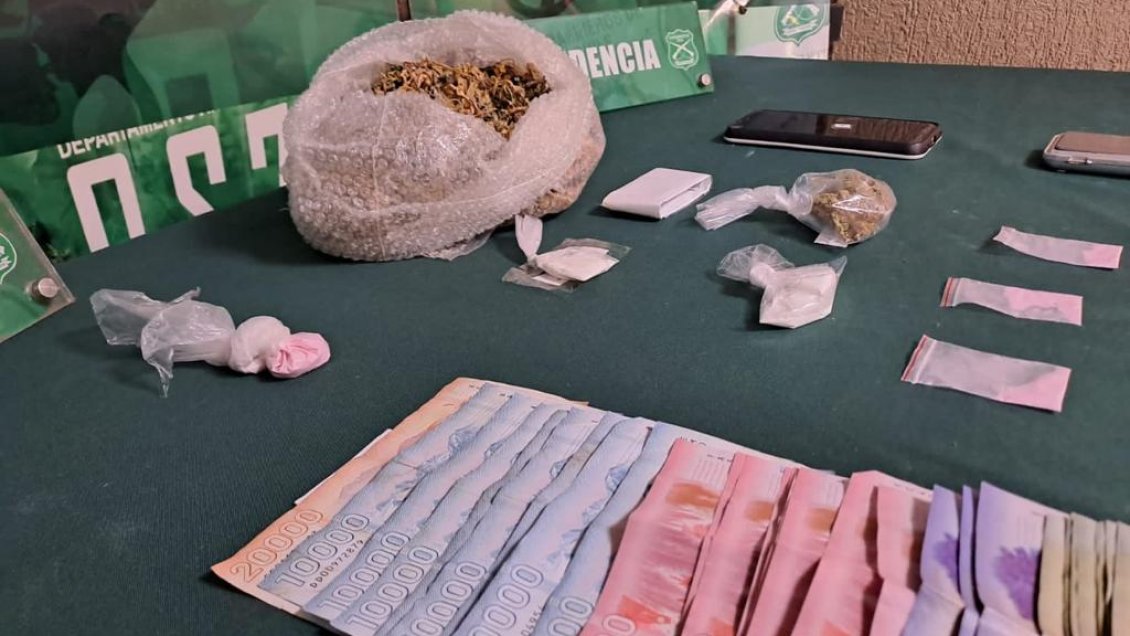 Desbaratan banda de microtráfico en Quintero: Un imputado mantenía tobillera electrónica