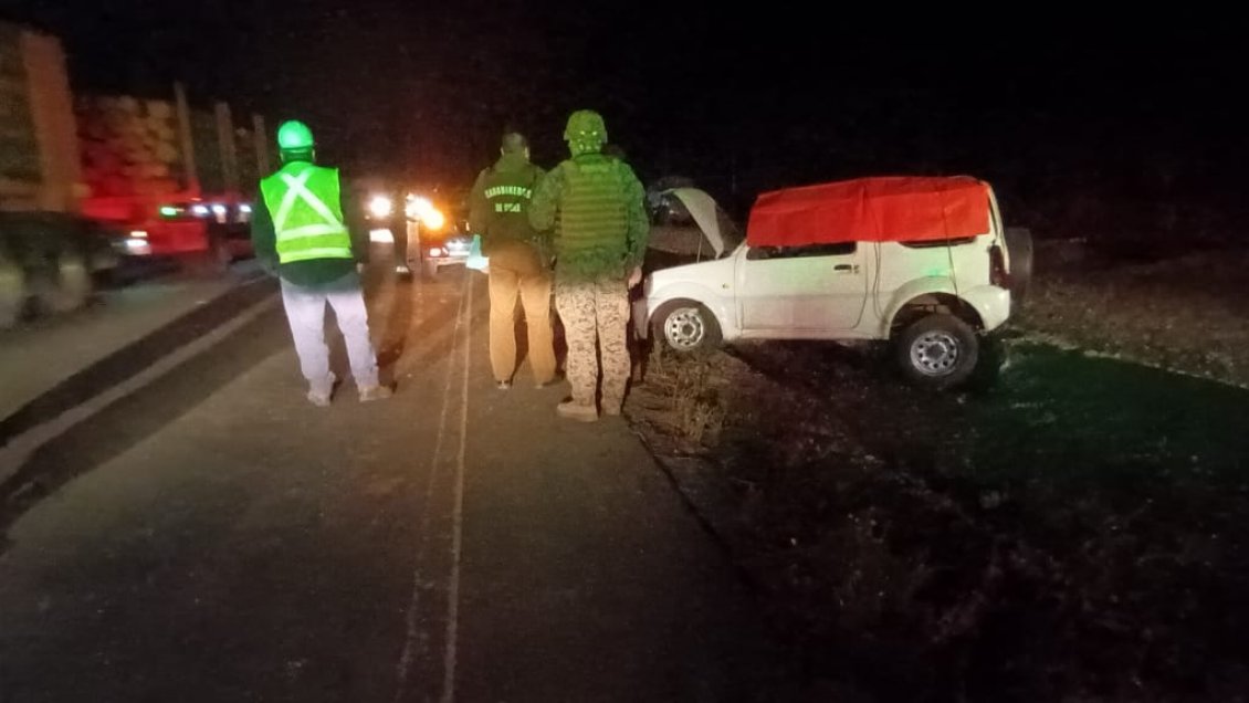 Matrimonio de adultos mayores murió tras chocar con un tractor en Angol