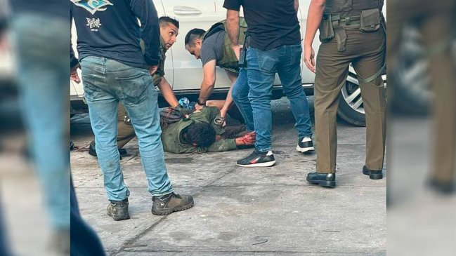 Víctima le dio una paliza a delincuente que le robó su auto: Ambos fueron detenidos