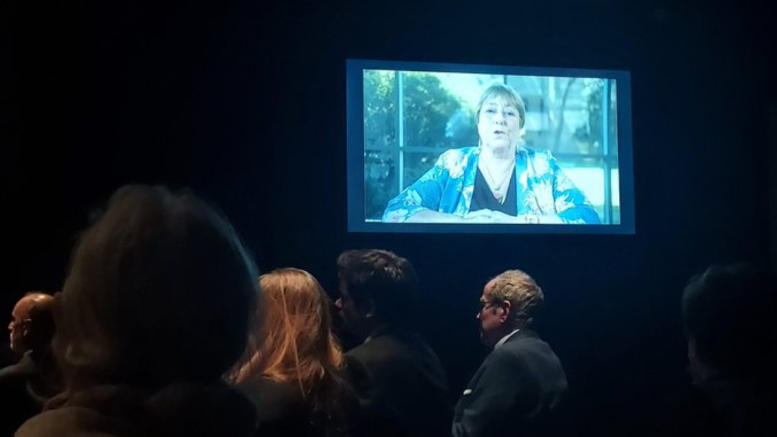 Michelle Bachelet fue premiada en España por su contribución a los DDHH