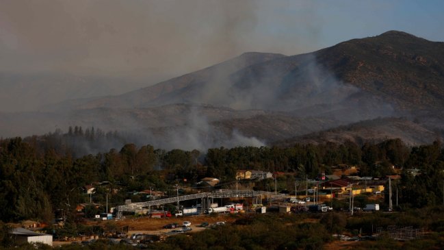Incendios forestales en la Región de Valparaíso han consumido 4.000 hectáreas