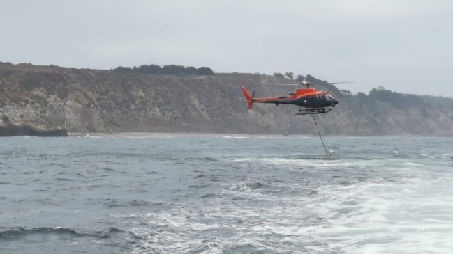 Armada rescató a kayakista que estaba a la deriva en Maitencillo