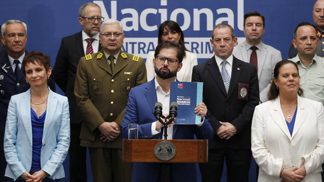 Gobierno presentó la primera Política Nacional contra el Crimen Organizado