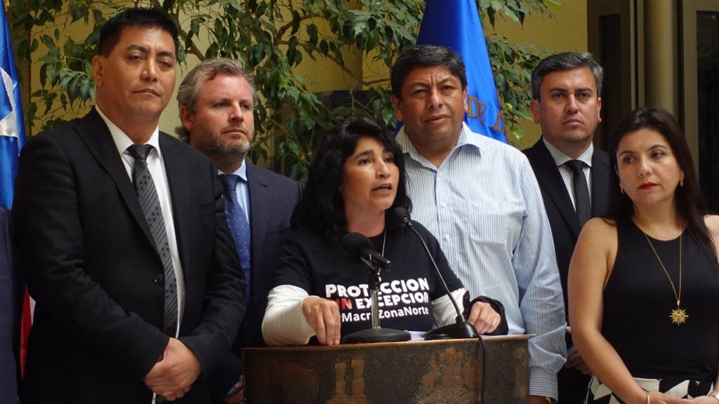 Zona macrosur: grupo de diputados rechazará estado de excepción si no se replica en el norte