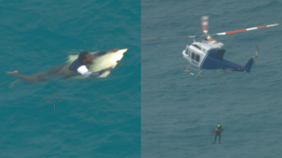 Hombre sobrevivió más de 20 horas sobre un trozo de madera tras naufragar en Australia