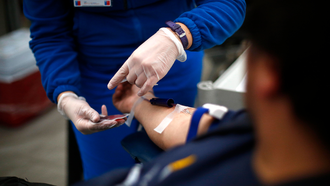 Advierten baja sustantiva en las donaciones de sangre en la Región Metropolitana