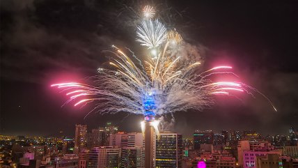   Entel canceló show pirotécnico de Año Nuevo: 