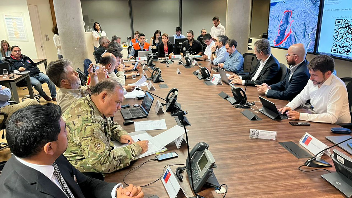 Gobierno declaró estado de catástrofe por incendio forestal que consume al menos 110 hectáreas en Viña del Mar