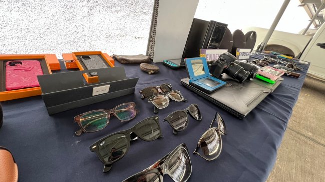 Recuperan en Santiago especies sustraídas en robos con violencia en O'Higgins