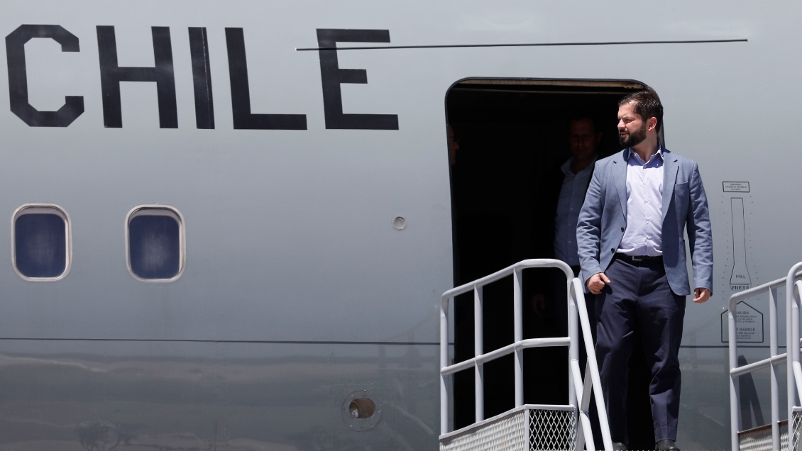 Presidente Boric aterrizó en Brasil para asistir a toma de posesión de Lula