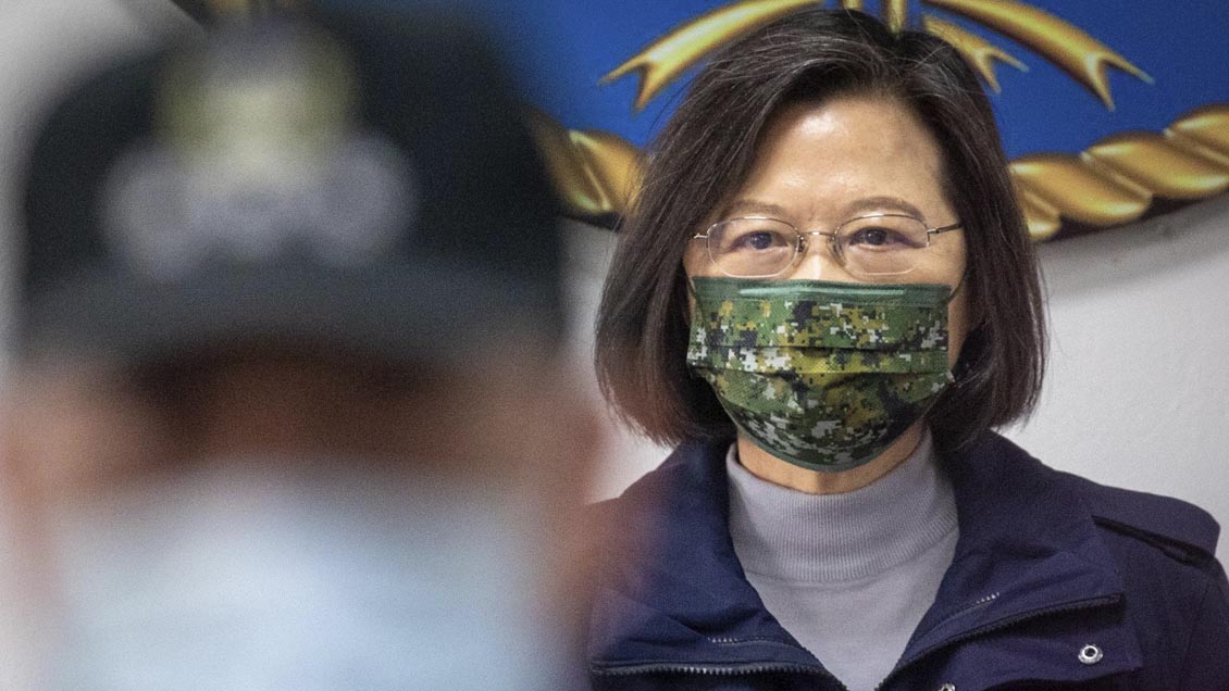 Líder taiwanesa ofrece ayuda a China contra el Covid en su discurso de Año Nuevo
