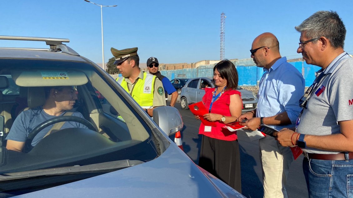 Sin fallecidos en accidentes: Carabineros hizo positivo balance tras fiestas de fin de año en Arica
