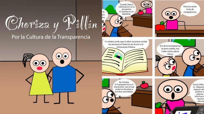 La amarga queja de ilustradores por cómic del Consejo para la Transparencia