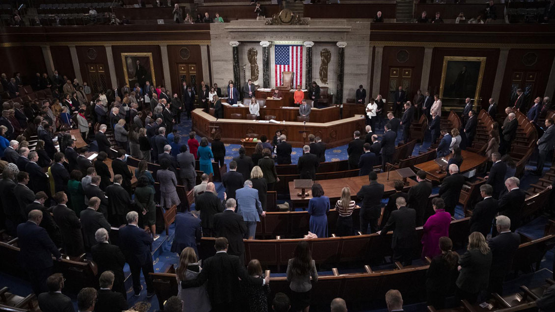 Cámara Baja de EEUU completó 10 votaciones fallidas para elegir a su presidente, récord en un siglo