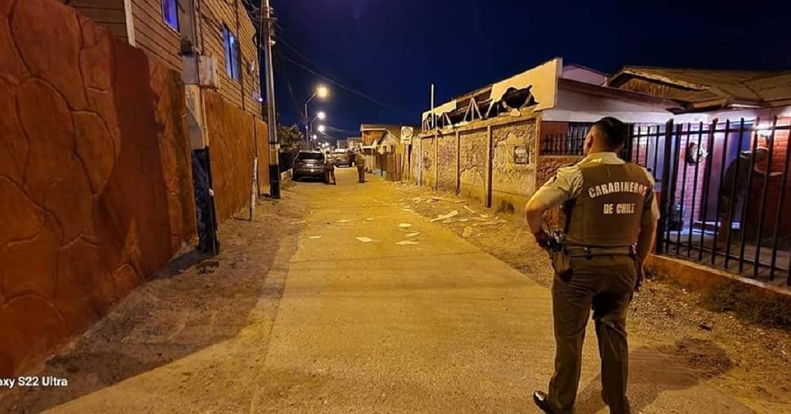 Explosión afectó a seis viviendas en Coquimbo