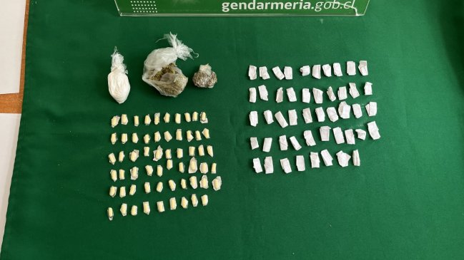 Mujer fue sorprendida mientras intentaba ingresar droga a cárcel de Rancagua