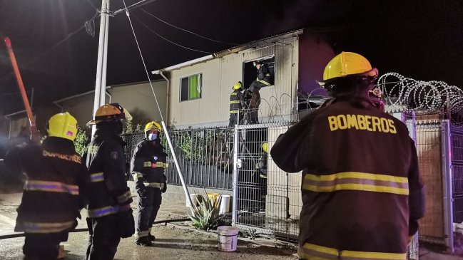 Madre e hijo murieron en un incendio a una vivienda en Ovalle