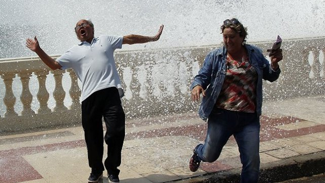 Emiten el primer aviso de marejadas anormales del año: Se prevén sobrepasos y daños en la costa