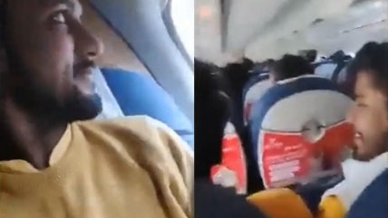   Pasajero grabó desde el interior del avión el momento exacto del accidente en Nepal 