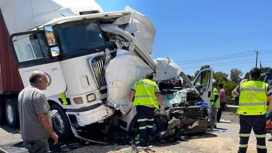 Accidente de tránsito se registró en la Ruta 5 Sur, a la altura de Freire