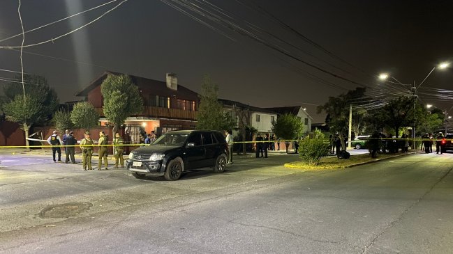 Detective murió tras recibir un disparo en la cabeza en La Cisterna