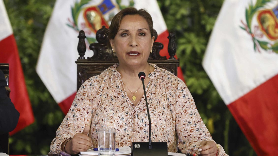 Boluarte acusó a los manifestantes de querer 