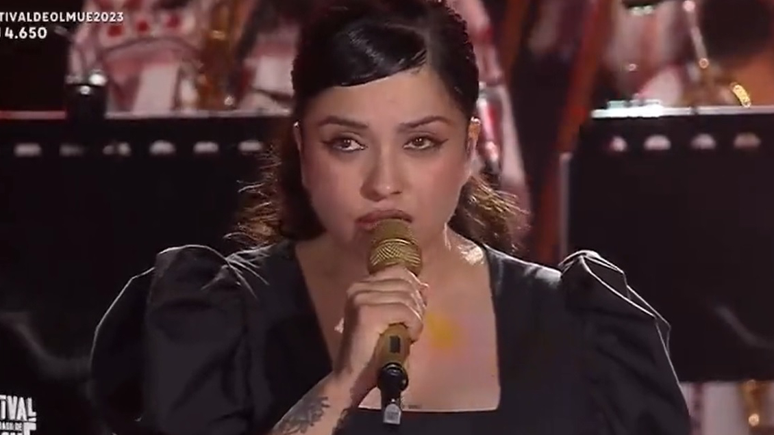 Mon Laferte arrasó en Olmué 2023 con emotiva presentación