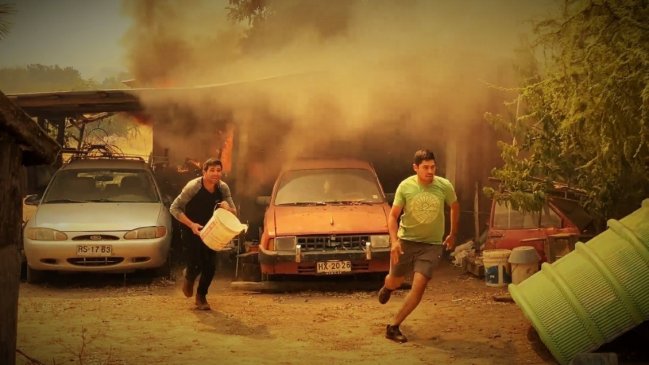  Cinco son de relevancia: Intentan controlar 24 incendios forestales entre Maule y La Araucanía  