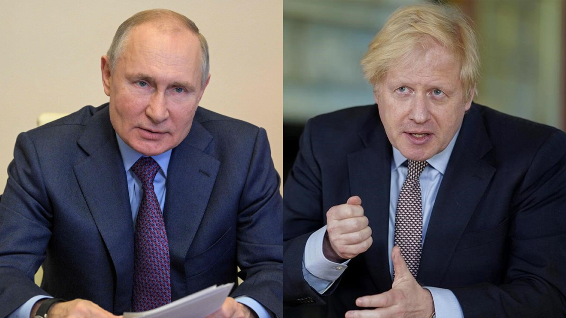 Kremlin negó que Putin haya amenazado a Johnson con un ataque de misil