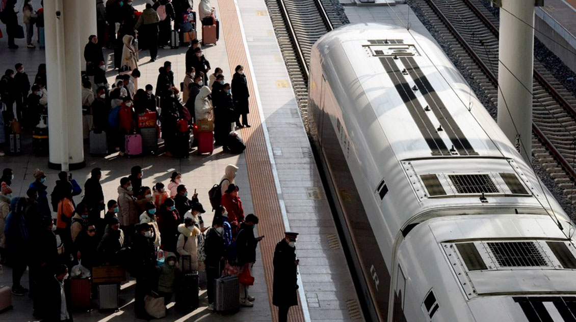 China pone en servicio 2.000 km de ferrocarriles de alta velocidad en 2022