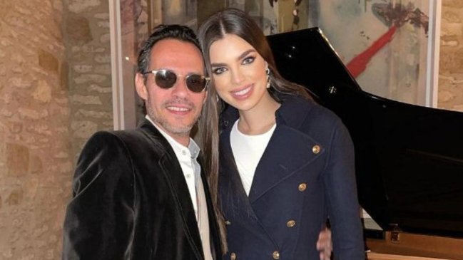 Marc Anthony contrajo matrimonio con la modelo paraguaya Nadia Ferreira