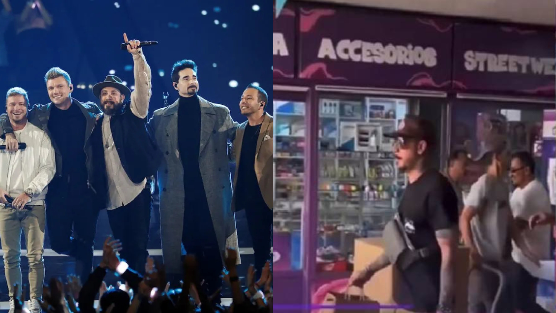 Backstreet Boys en Chile: Captan a dos miembros del grupo en pleno centro de Santiago