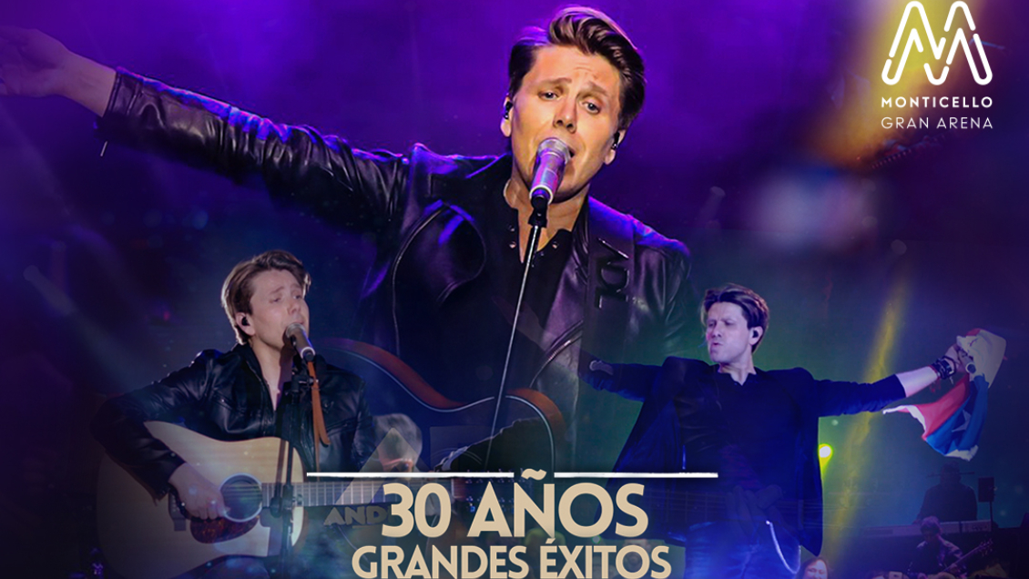 Andrés de León confirma show en el Gran Arena Monticello para celebrar 30 años de carrera