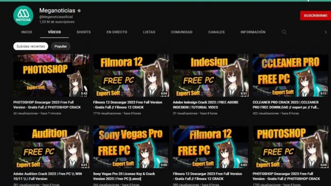 Mega sufre hackeo en sus cuentas de YouTube