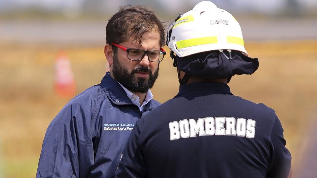 Incendios forestales: Presidente Boric confirmó fecha de inicio para el pago del 