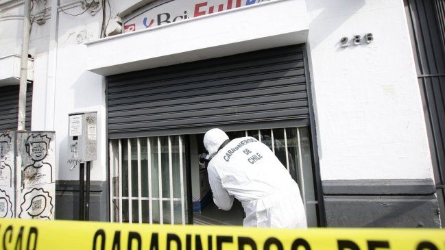  Violento intento de robo afectó a sucursal del banco BCI en La Cisterna  