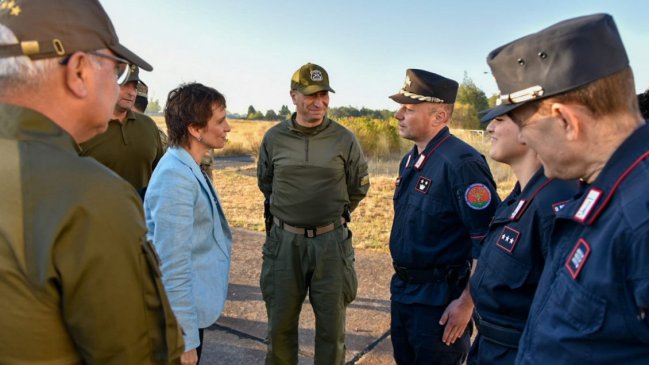 Carabinieri italianos apoyarán la investigación de los incendios en Chile