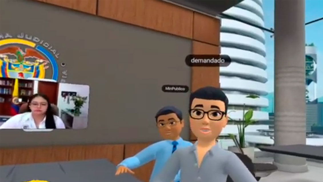 El metaverso llegó a la justicia en Latinoamérica: Así fue la histórica audiencia