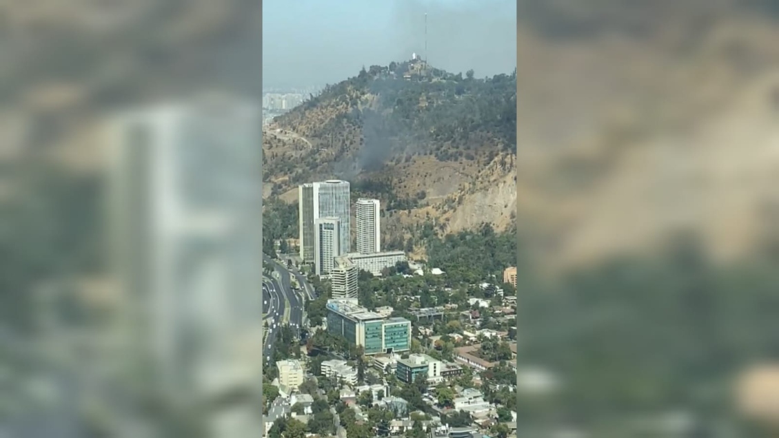 Incendio que afectó al Cerro San Cristóbal ya fue controlado