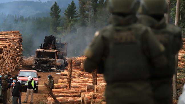 CMPC denunció que a brigadistas les impidieron el paso para combatir incendios en La Araucanía