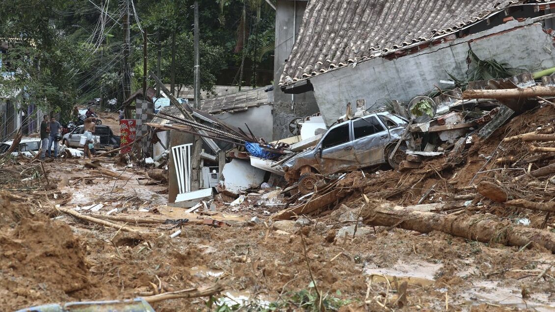 Brasil busca sobrevivientes del temporal, que deja 40 muertos y 2.500 evacuados