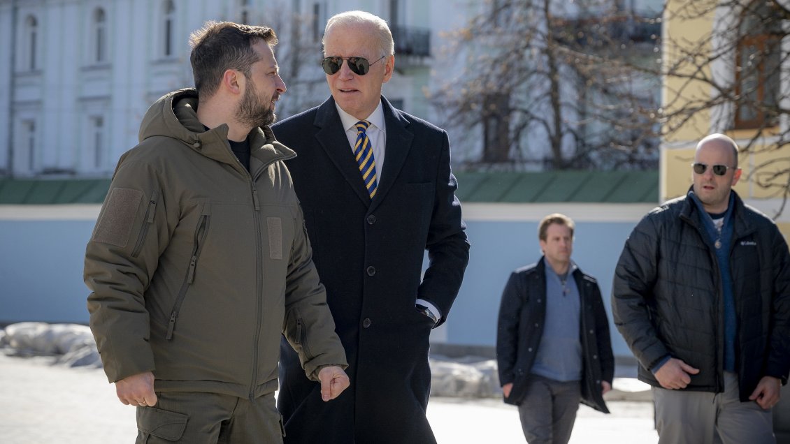 El viaje de Biden a Kiev: Planeado durante meses y con previo aviso a Rusia