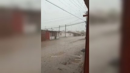  Alcalde de María Elena y temporal del fin de semana: Fue de película, como un huracán  