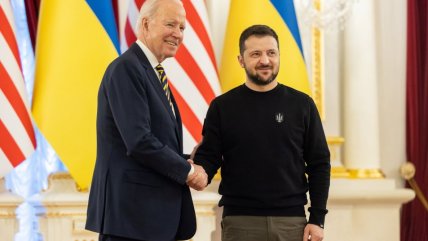   La visita sorpresa de Biden a Ucrania a casi un año de la invasión rusa 