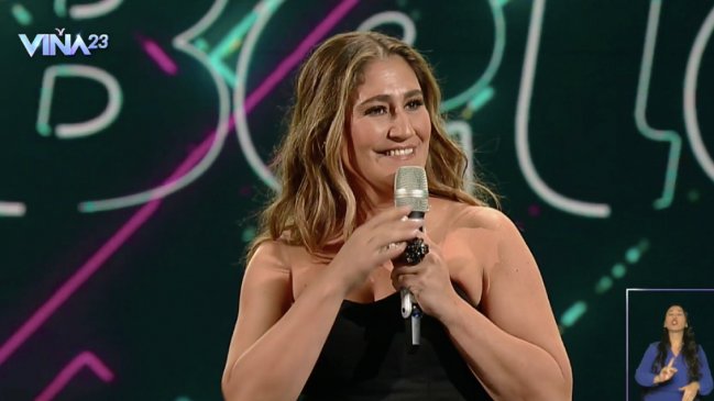 Tibio inicio en la rutina de Belén Mora en Viña 2023 no convence a televidentes