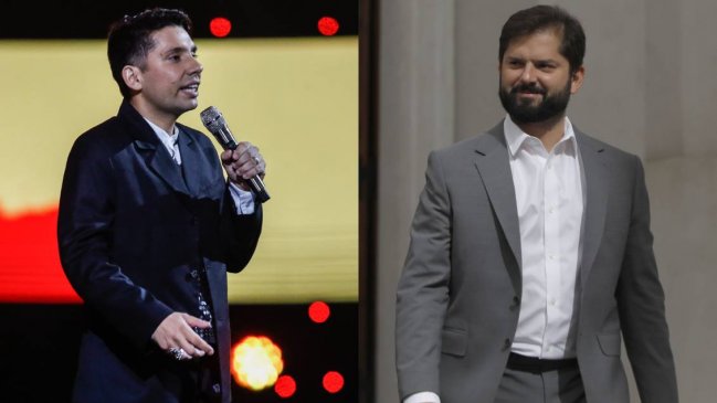 La ovación que recibió el Presidente Boric durante rutina de Fabrizio Copano