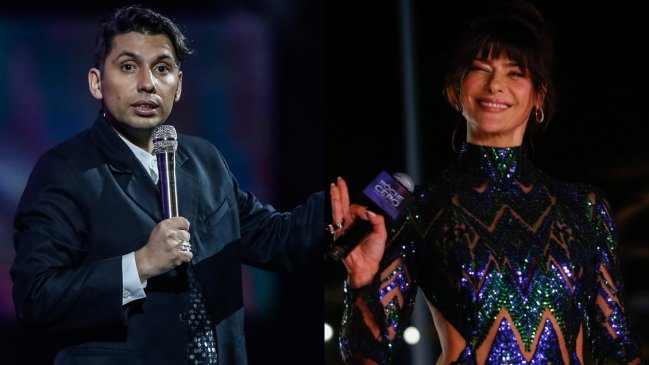 Tras chiste por relojes: La reacción de Tonka Tomicic a la rutina de Fabrizio Copano en Viña 2023