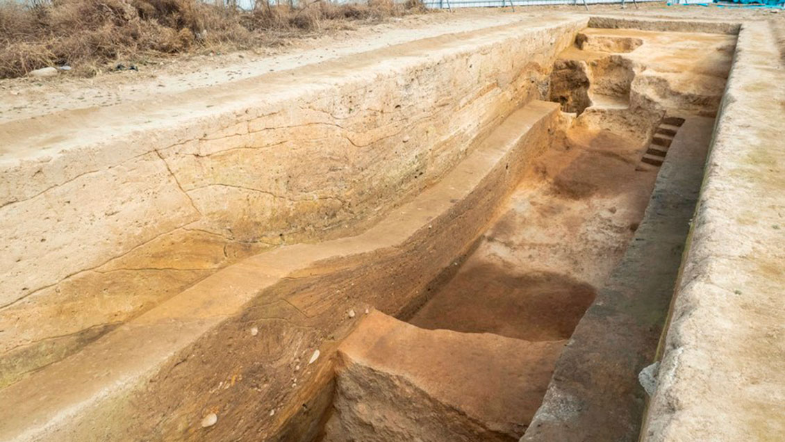 Desentierran trinchera de 6.000 años de antigüedad en centro de China